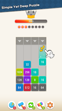 Game screenshot ナンバーファクトリー : マージゲーム hack