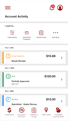 Android application RT Consulting Benefit Center screenshort