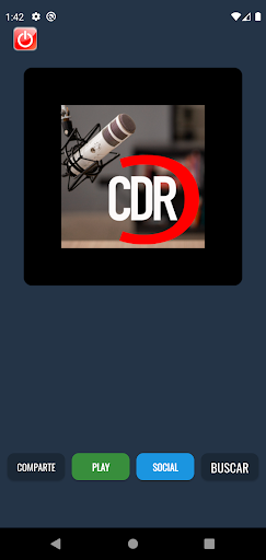 Android application CDR - Colbún Digital Radio screenshort