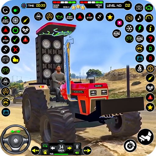 Android application US Tractor Driving Simulator screenshort