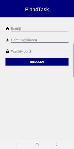 Android application Plan4Task screenshort