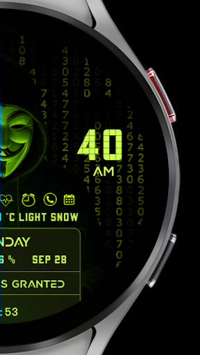 Hacker Watch Face screenshot 2