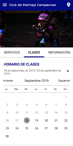 Club de Patinaje Campeones Screen 3