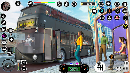 Imágen 11 Luxury American Bus Simulator android