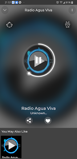 Android application US Radio Agua Viva Online App screenshort