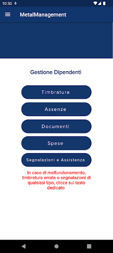 Metal Management Screen 2