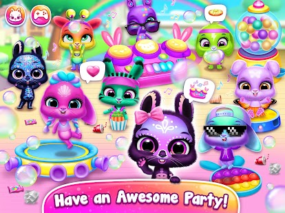 Bunnsies - Happy Pet World Screenshot