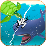 Blue whale VS Turtle Challenge icon