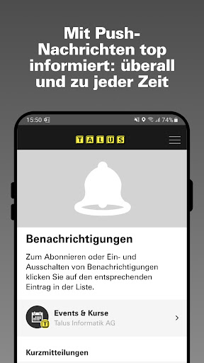 Talus Informatik AG Screen 2