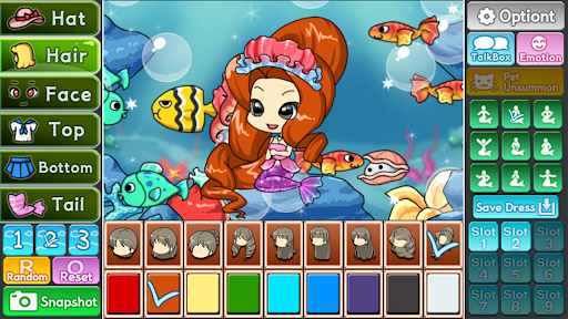 Mermaid Girl : dress up game Screen 2