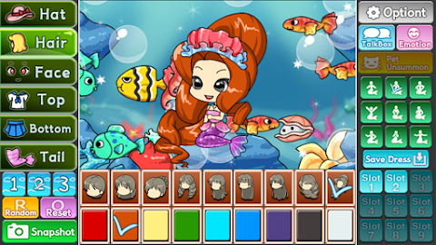 Mermaid Girl : dress up gameのおすすめ画像2