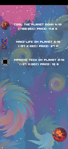 Idle Planet Manager Clicker Ga Screen 3