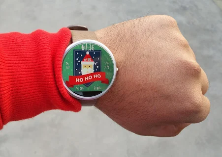 Christmas Holidays Watch Face