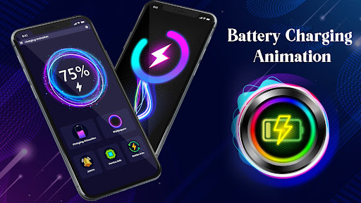 3D Battery Charging Animation 1