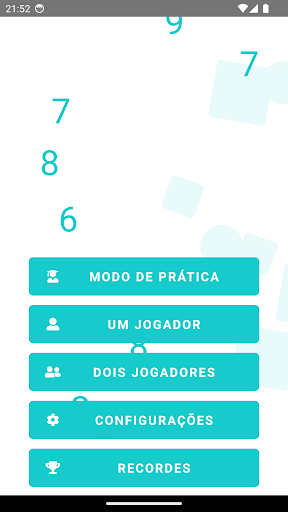 Visualização do aplicativo