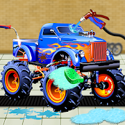 Monster Truck Cleanup: Car Repair & Fix It Game