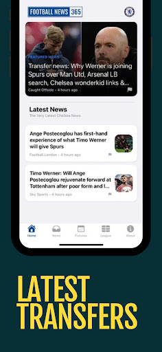 Football News 365 - Soccer Screen 3