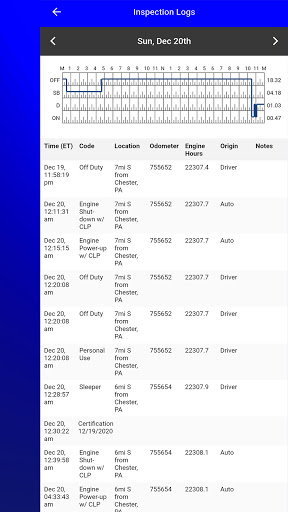 STARWAY ELD Screen 2