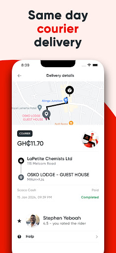 Scoco Delivery Screen 3
