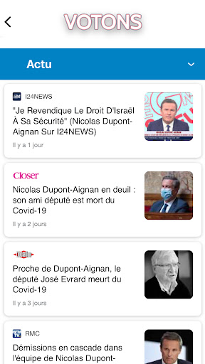 Votons Screen 3