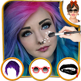 Emo Makeup Face Studio icon