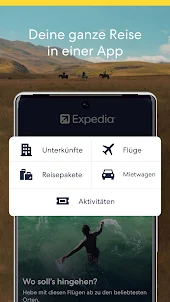 Expedia: Hotels, Flüge & Auto