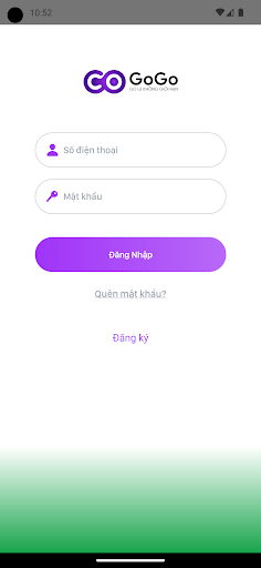 Android application GOGO Restaurant screenshort