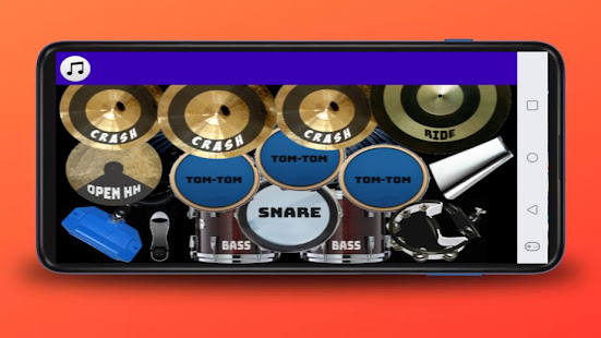 Rock Drum Kit MOD APK (Premium/Unlocked) screenshots 1