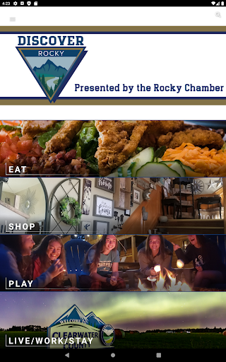 Screenshot of Discover Rocky