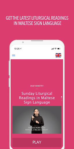 Android application Deaf Ministry Malta screenshort