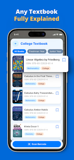Screenshot of PhotoSolve: AI Homework Helper
