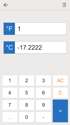 Fahrenheit Celsius Converter P ekran görüntüsü
