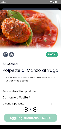 Android application Caffè all'ingresso screenshort