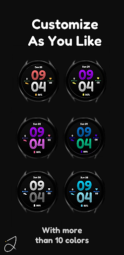 Simple Ptt Watch Face screenshot 4