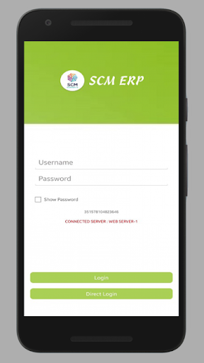 AndroSCM Screen 2