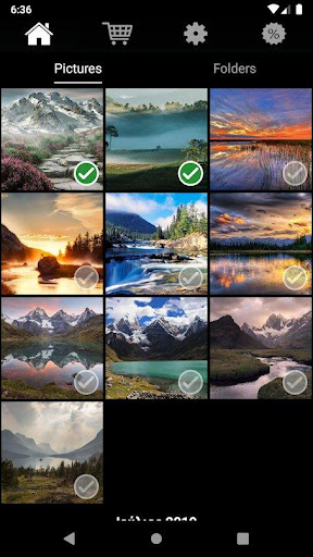 Android application Photo Experts screenshort