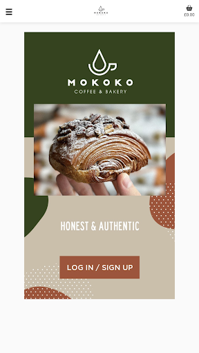 Android application Mokoko Bakery screenshort
