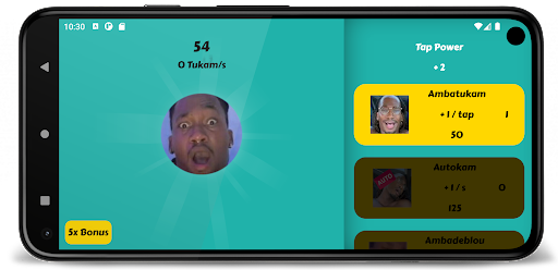 Android application Ambatukam Dreamybull Clicker screenshort