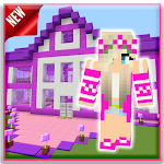 Cover Image of Herunterladen Mod Barbie Pink - Maps House Minecraft PE 2021 1.0 APK