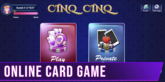 Cinq Cinq: Strategic Card Game