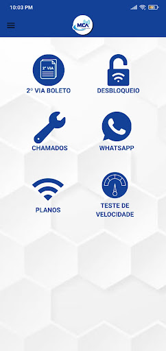 Android application MCA Provider screenshort