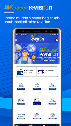 Android application Kawan K-Vision screenshort