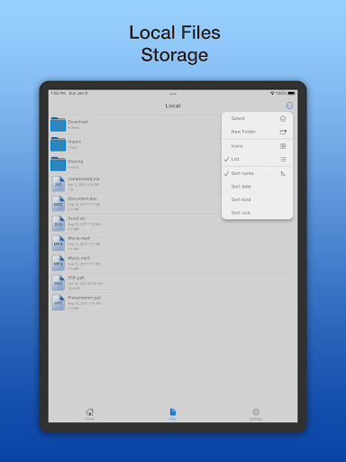 Screenshot of File Sync: Easy Photo Transfer