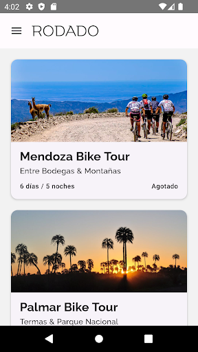 Rodado Bike & Travel Screen 3