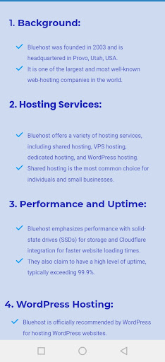 BlueHostGator Screen 2