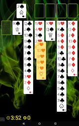 SpiderWeb Solitaire (Spider Web rules)