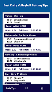 Volleyball Betting Tips Daily