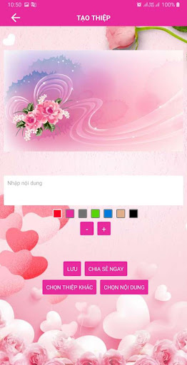 Thiệp 20-10 Phụ Nữ Việt Nam