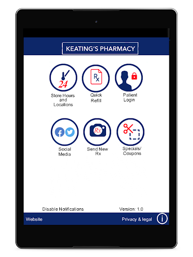 Keatings Pharmacy Screen 2