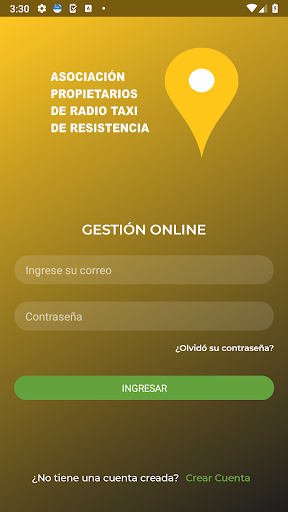 Android application Pedí RadioTaxi Resistencia screenshort
